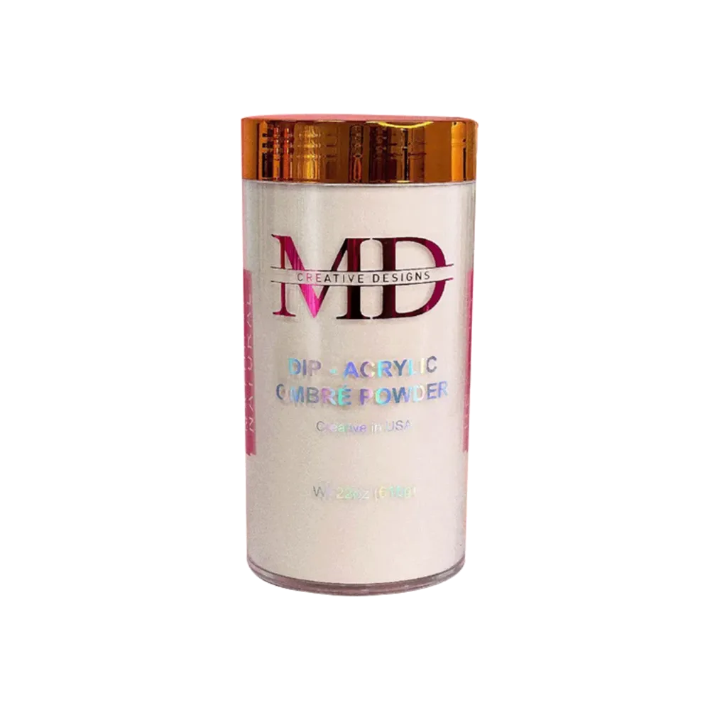 MD NUDE - MD060 - 2--1 Dip & Kunststof glas Powder - 22oz