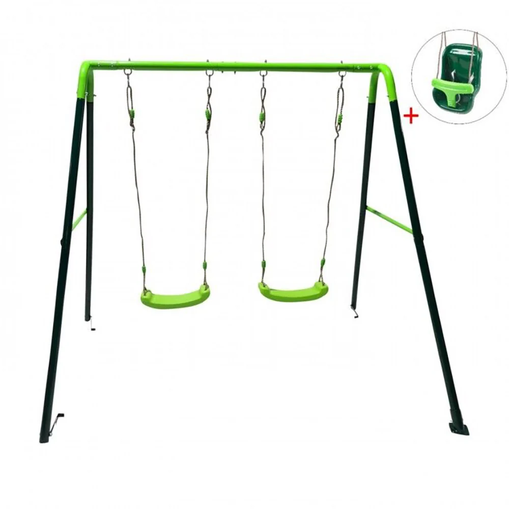 OLEA Double Metalen Swing + Baby Seat