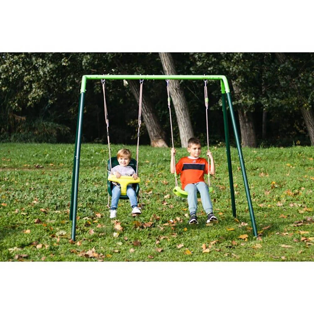 OLEA Double Metalen Swing + Baby Seat