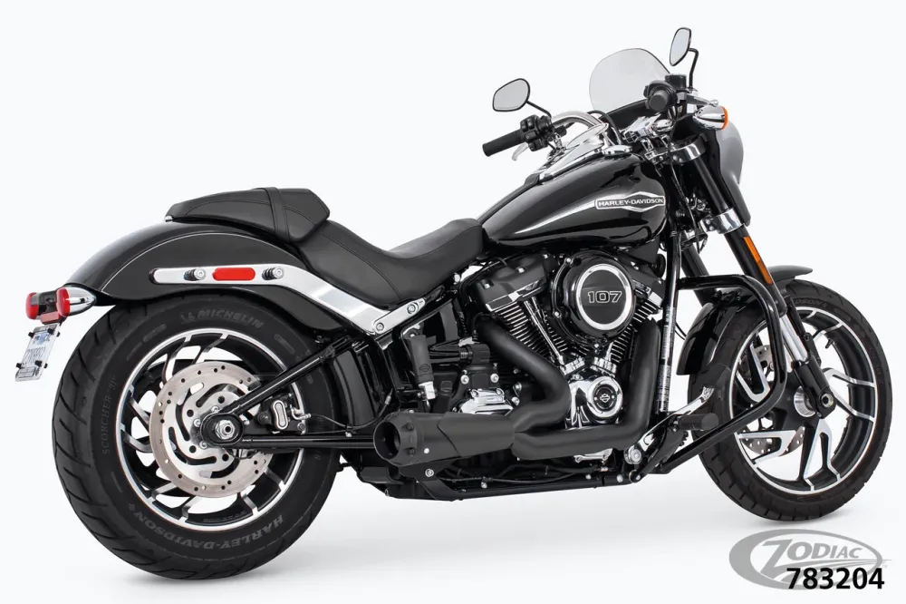 US OUTLAW LOW 2-1 PITCH BLK ST18-UP Harley-Davidson