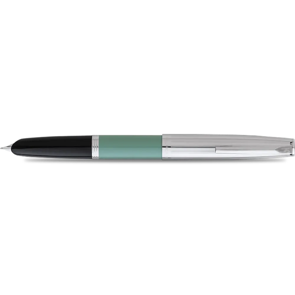 Professionele Klasse Aurora Duo Cart Fountain Pen - Light Appelgroen - Medium