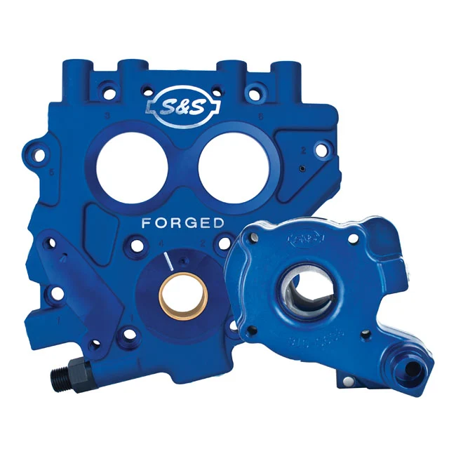 Professionele Klasse S&S, TC3 Oil Pump & Cam Support Plate Kit Twin Cam Harley Davidson