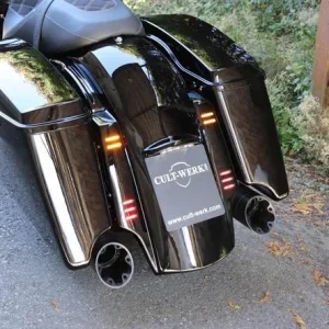 Rear Fender Kit Op maat V2 (Ready to Paint) Harley-Davidson met bovenste bevestiging