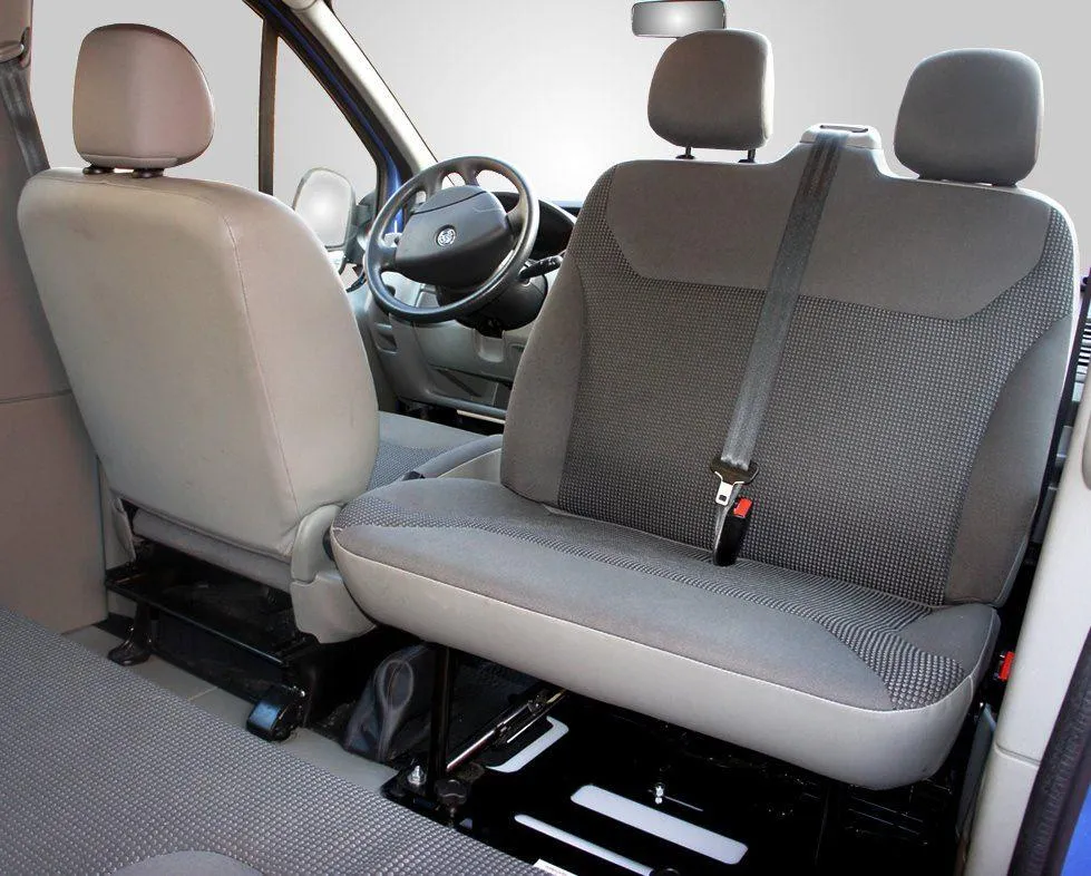 Renault Trafic 3rd Gen X82 (2014 - present) Kiravans Duo Passenger Seat Swivel