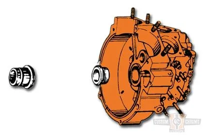 RT.CASE BRN.RACE B/T 58-92+002 Harley-Davidson