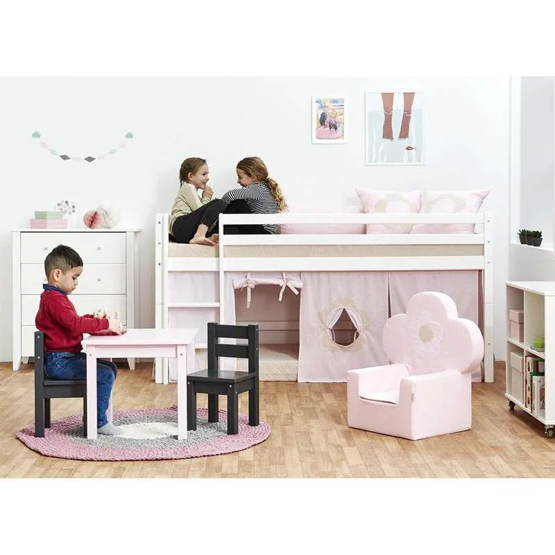 Rubber silentblok Hoppekids Pudesæt m. 2 Puder - FAIRYTALE FLOWER