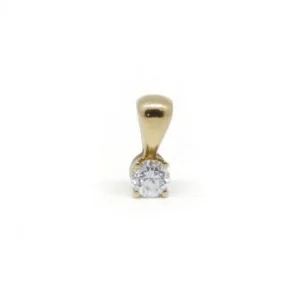 Rubber silentblok Pendant - Diamond 0.23 carat