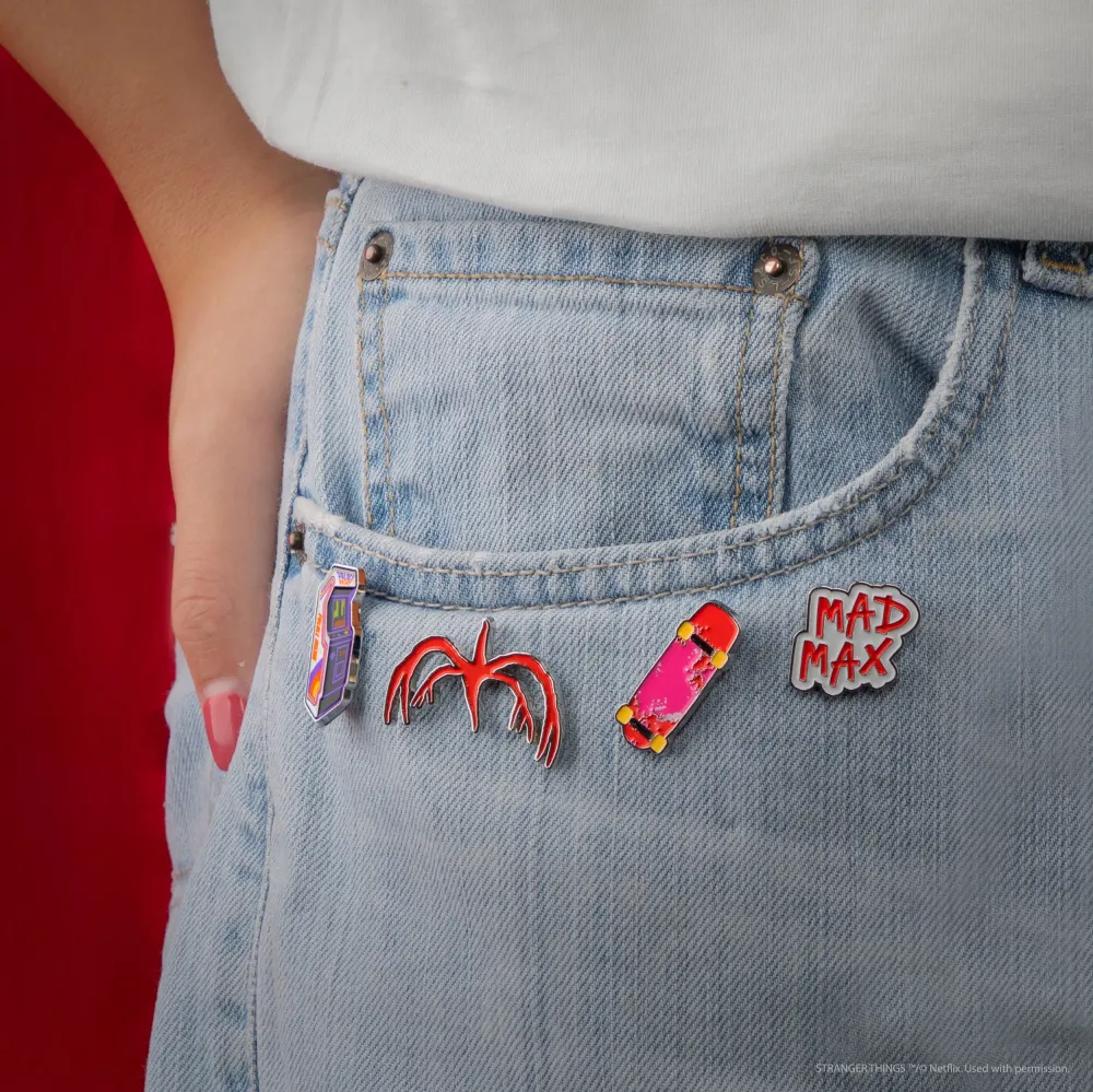Set 4 Stranger Things Season 2 Pins