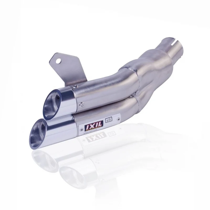 Silenciador IXIL Duaal Hyperlow L2X acero inoxidable / aluminio pulido - XS8358V