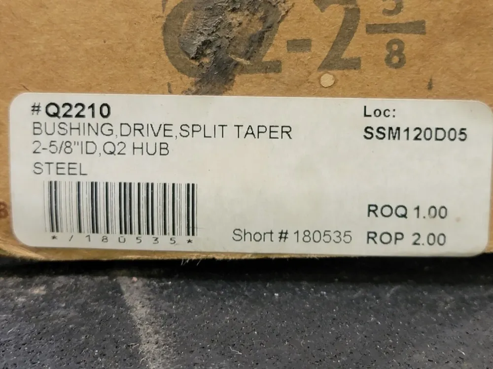 Split Taper Bushing Q2210