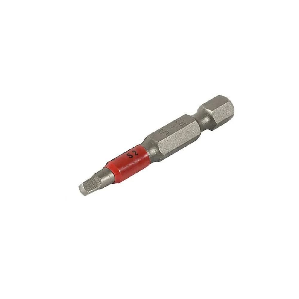 Square Driver Bits - No. 2, 1/4'' Shank, 1''Long voor terreinvoertuigen