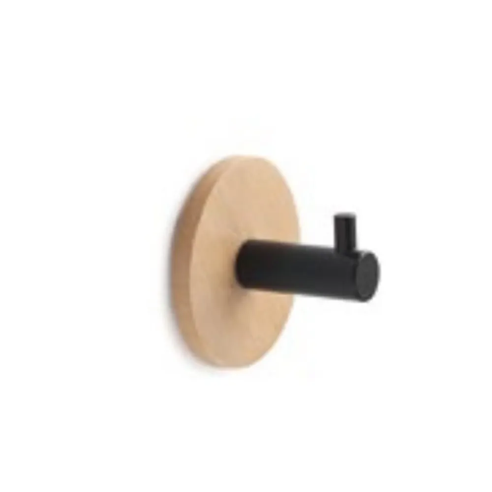 Stabilisatorstang Double coat rack Juncos round model bamboo and metaal