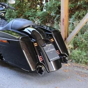 Stabilisatorstang Rear Fender Kit Aangepast V2 (Gloss Black) Harley-Davidson