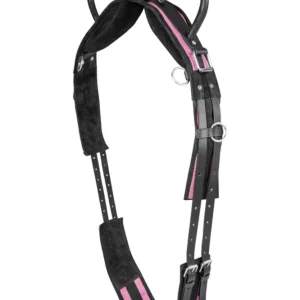 Surcingle two handles black/pinkrose SP met Garantie