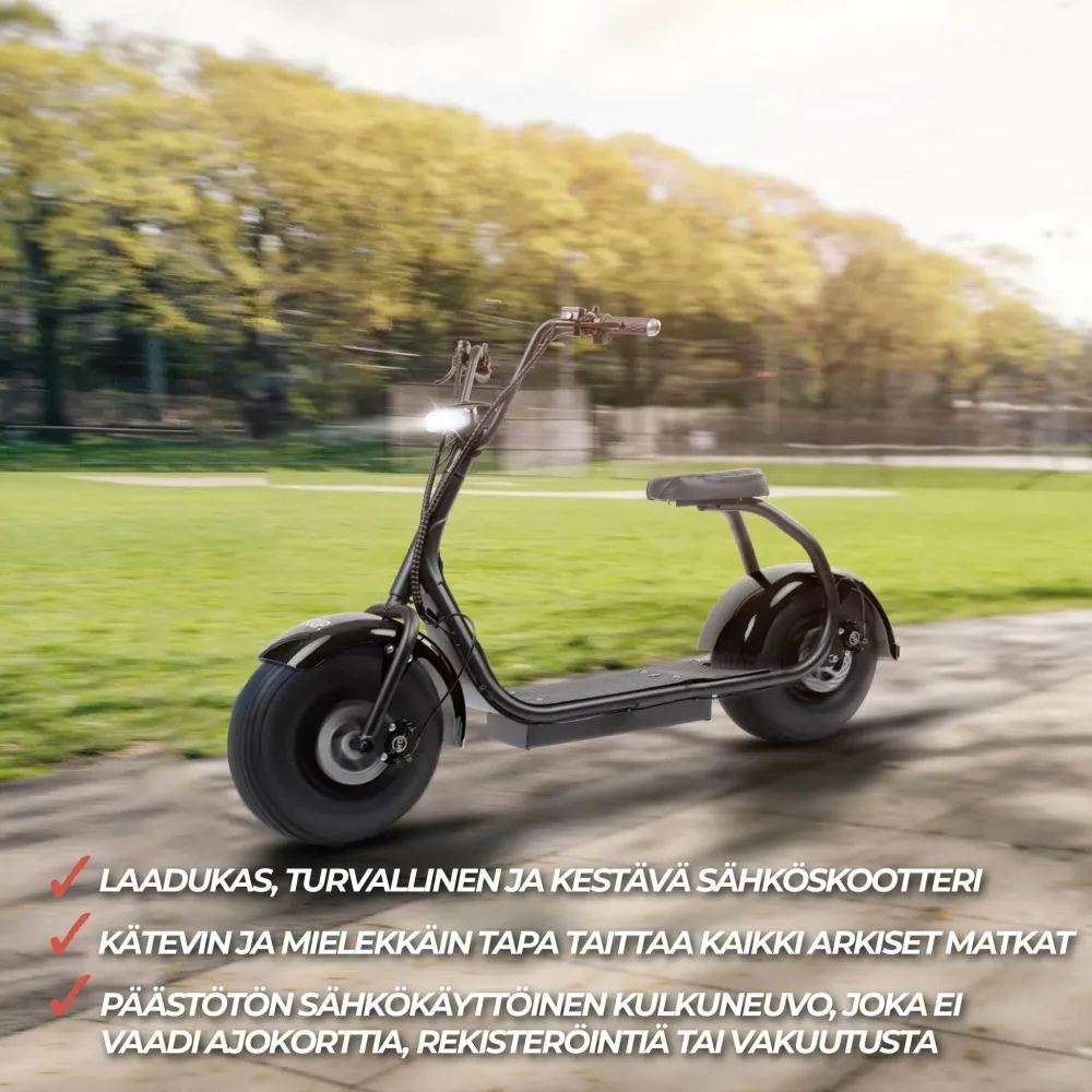 Swoop Electric Scooter Cruiser Zwart N2
