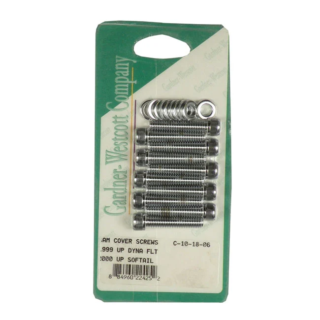 Tornillos Tapa Distribucion Para Harley-Davidson Twin Cam Cover Verchroomd Bolt Kit