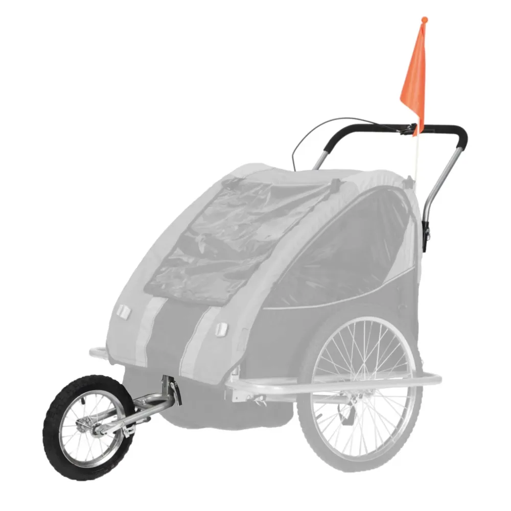 Trekker Jogger Kit 1-2 Child Bike Trailer met bouten en moeren