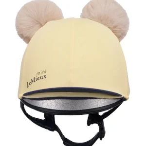 Verende bladveer Mini Double Pom Hat Zijde Mimosa Mini