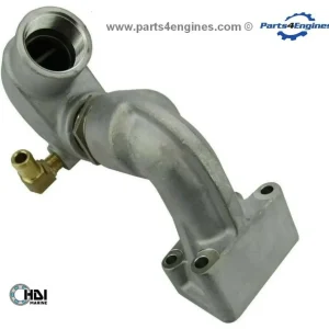 Yanmar 2GM20 Stainless Staal Exhaust Outlet