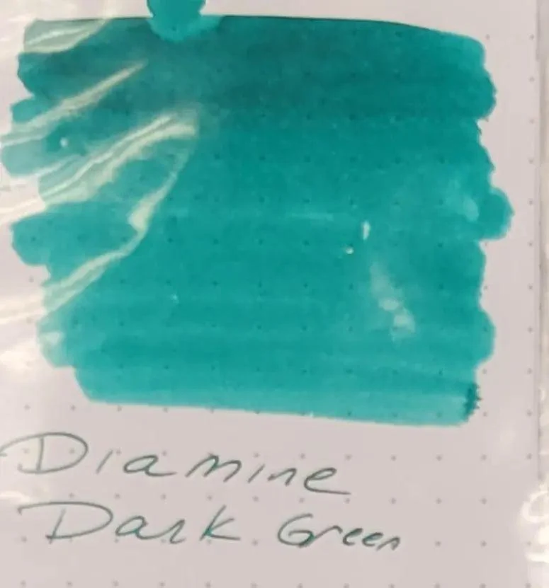 Diamine Dark Groen Ink Bottle - 80 ml