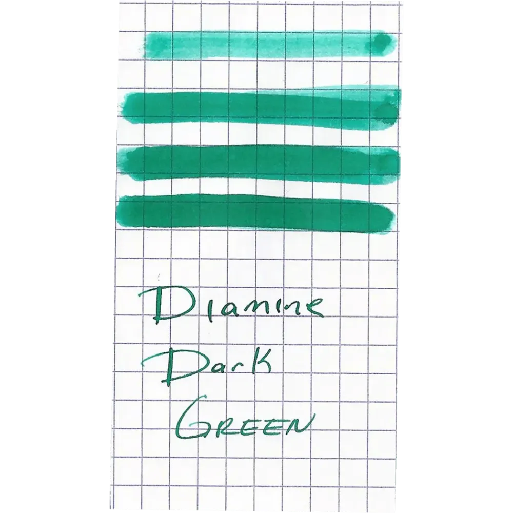 Diamine Dark Groen Ink Bottle - 80 ml