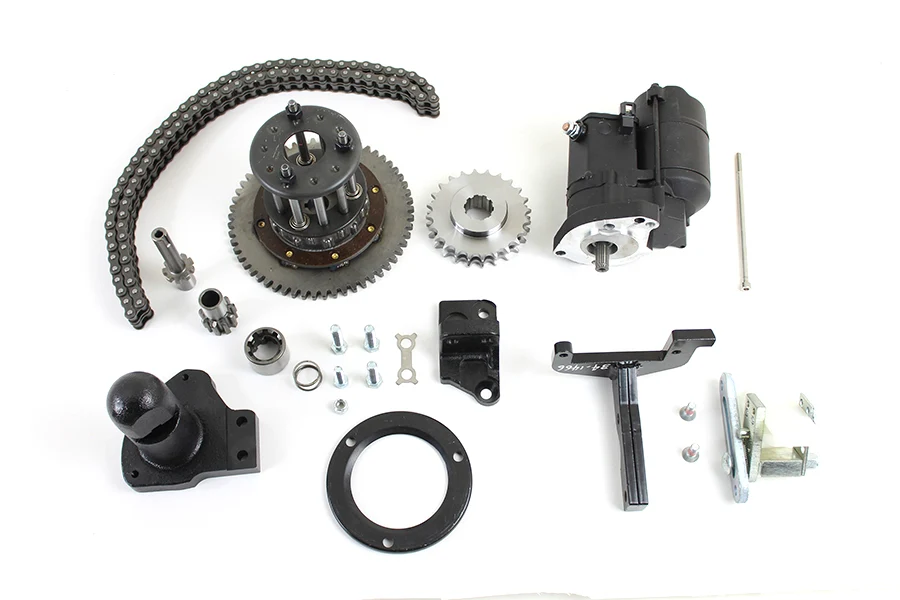 Electric Starter Motor Conversion Kit Harley-Davidson 1958-1964