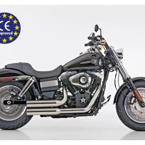 Escape Completo Homologado Para Harley-Davidson Dyna 2007-2017 RevTech ECE voor start-stop systemen