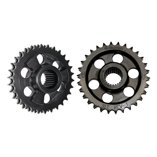 Evo Ind., Piñon De Motor Sólido Y Kit De Cadena. 30T Para Harley-Davidson