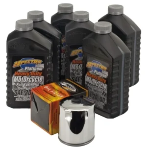 Kit Cambio Aceite Para Harley-Davidson Twin Cam Spectro 20W50 Sintético Platinum