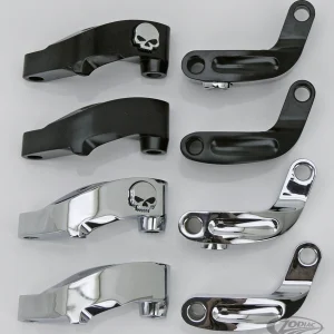 Kit De Extensión De Espejo Prime Cromado Para Harley-Davidson