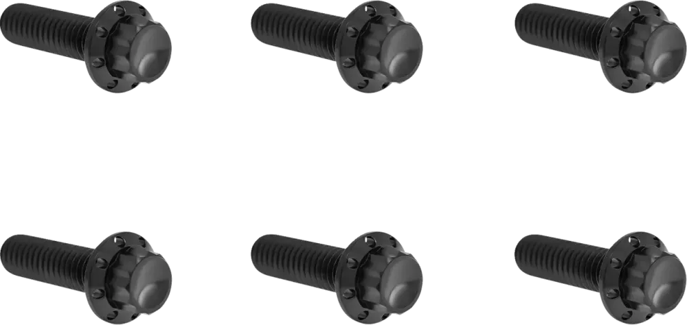 Kit Pernos Titanio Negro Cubierta Uitstekend De Transmisión Para Harley Davidson TC&M8 07-23