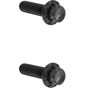 Kit Pernos Titanio Negro Cubierta Uitstekend De Transmisión Para Harley Davidson TC&M8 07-23