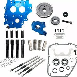 Kit De Transmisión Por Engranajes Para Twin Cam 99-06 (Excepto Dyna 06) Con Tubos De Varilla De Empuje Negros