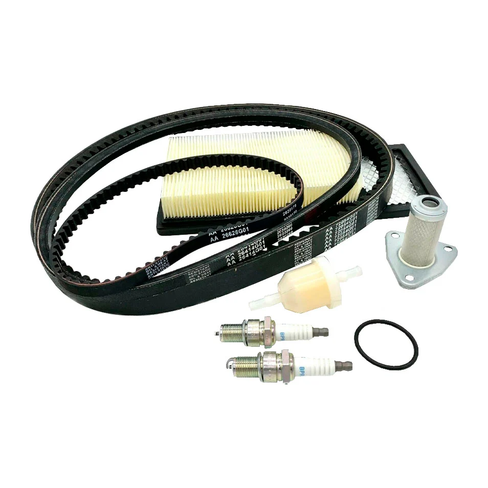Tune Up Kit 94-05 EZGO TXT - Drive, Starter, Timing Belts, Filters, Plugs