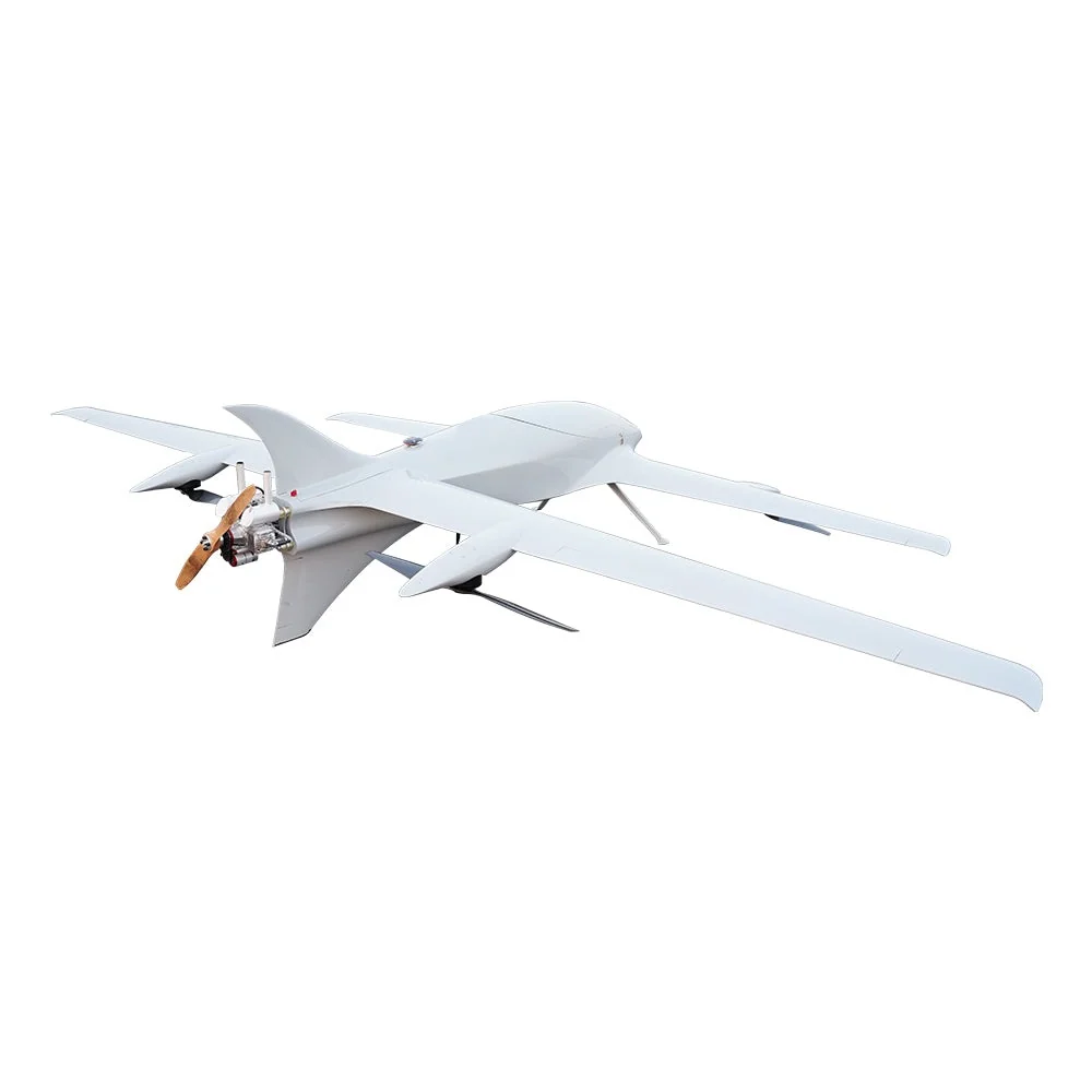 CUAV Raefly VT370 VTOL - 15KG Payload 10Hours FLight Time 10L Gasoline Electric Hybrid Tandem Wing VTOL UAV Fixed Wing Air...