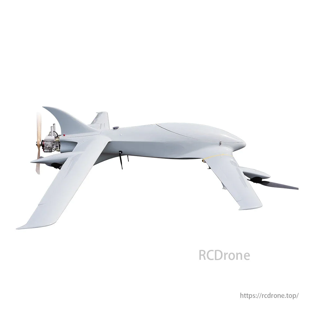 CUAV Raefly VT370 VTOL - 15KG Payload 10Hours FLight Time 10L Gasoline Electric Hybrid Tandem Wing VTOL UAV Fixed Wing Air...