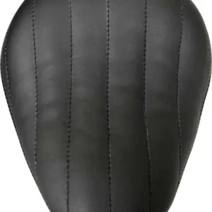 13" Eliminator Tuk n Roll Vertical Solo Seat Zwart Vinyl Harley-Davidson