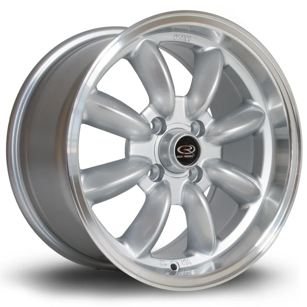 Rota RB 15x7" 4x110 ET4, Platinagrijs