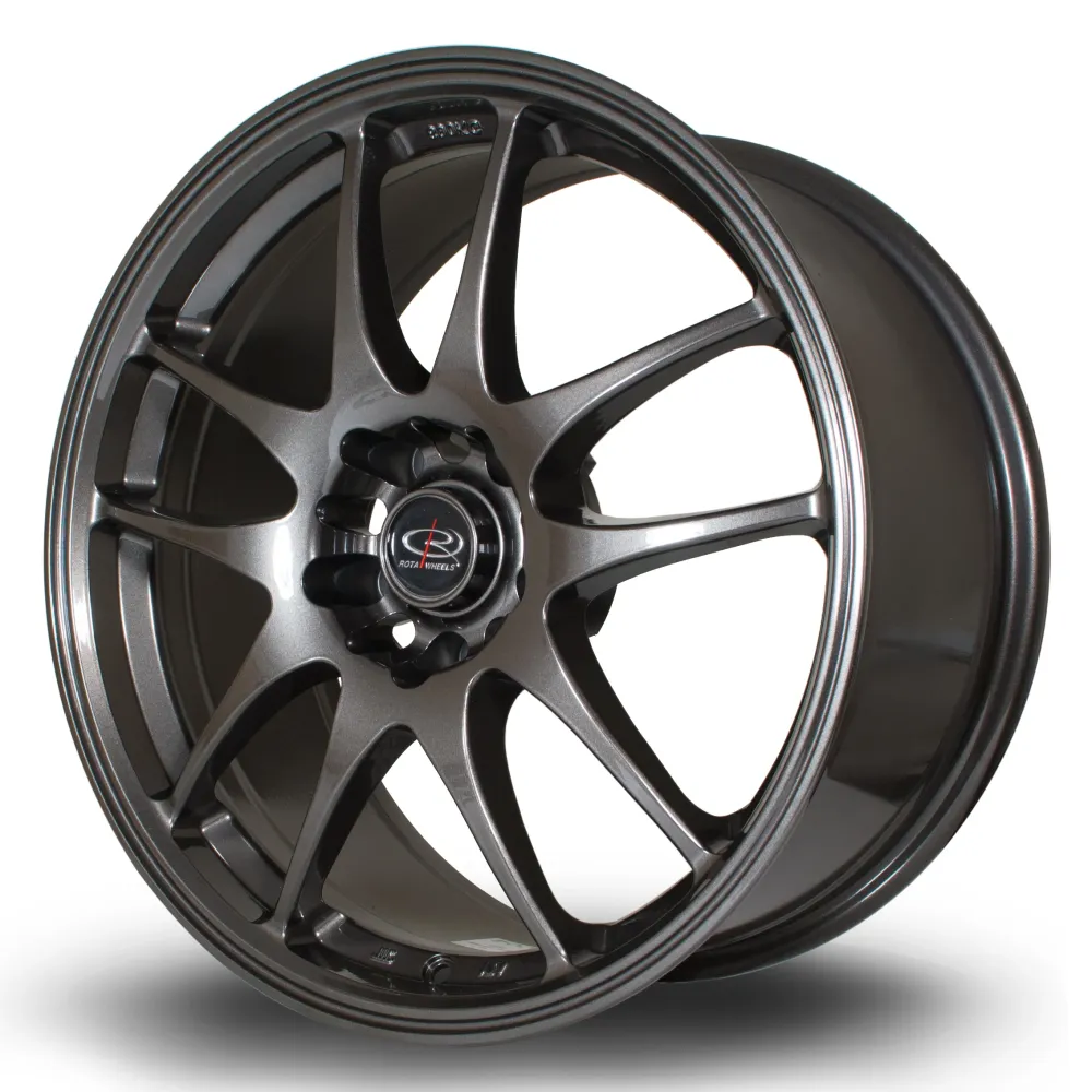 Rota Torque 17x7.5" 5x100 ET48, Gunmetal