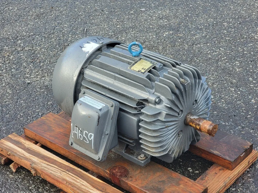 15 hp, 230/460 volts, 3525 rpm, 254T Electric Motor M7053T