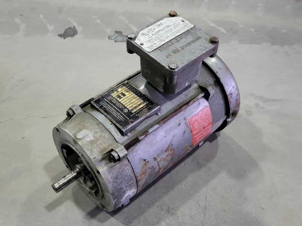 1/3 hp, 115/230 volts, 1140 rpm, 56C Electric Motor VL50022 uit Frankrijk