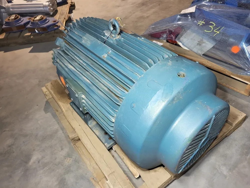 125 hp, 575 volts, 3575 rpm, 444TS Electric Motor 3J5125L1S058