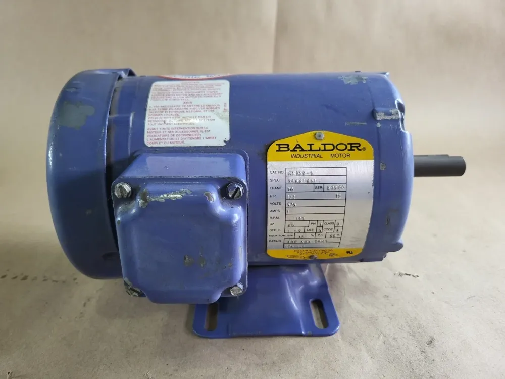 1/8 hp, 575 volts, 1140 rpm, 56, Electric Motor M3539-5 compatible met BMW 3-serie