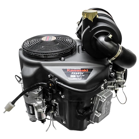Kawasaki FX691V-ES14S 22HP Vertical 1" x 3-5/32" Shaft Electric Start Engine - 12V