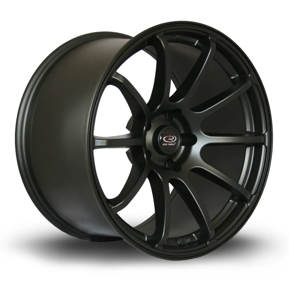 Rota Force 18x10.5" 5x114.3 ET20, Flat Zwart