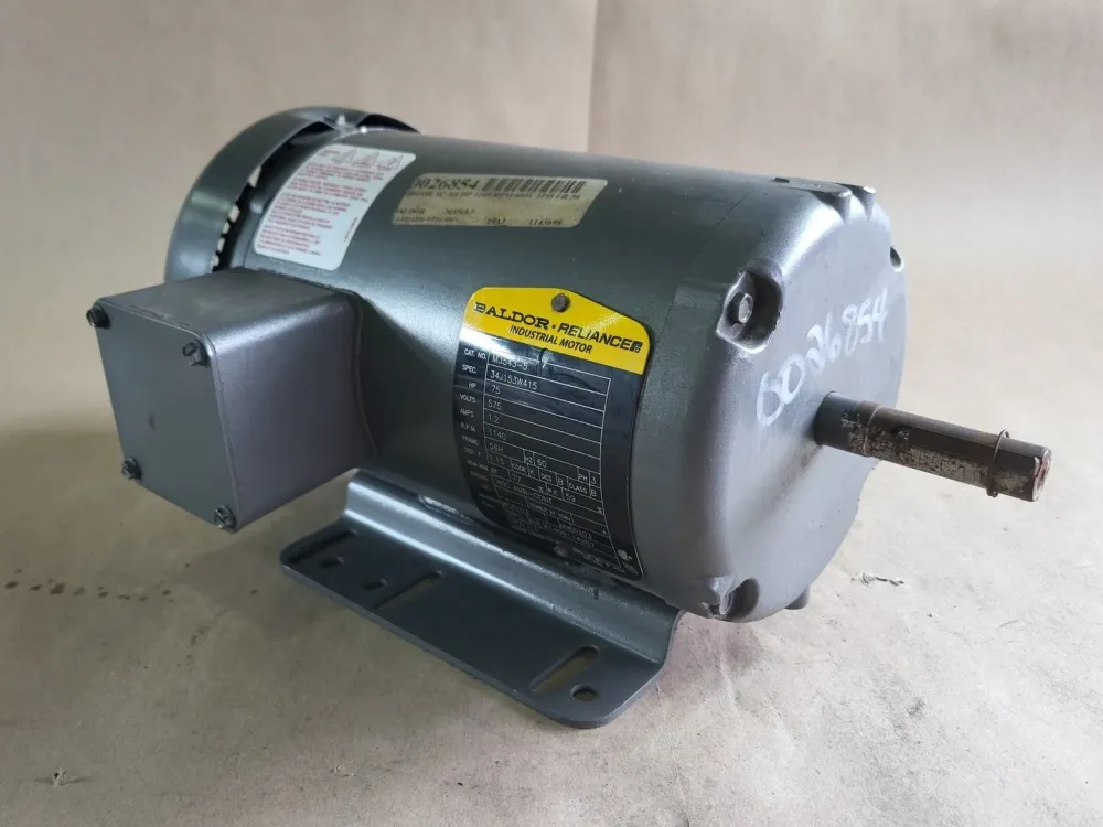 Voorzijde bestuurder 3/4 hp, 575 volts, 1140 rpm, 56H Electric Motor M3543-5