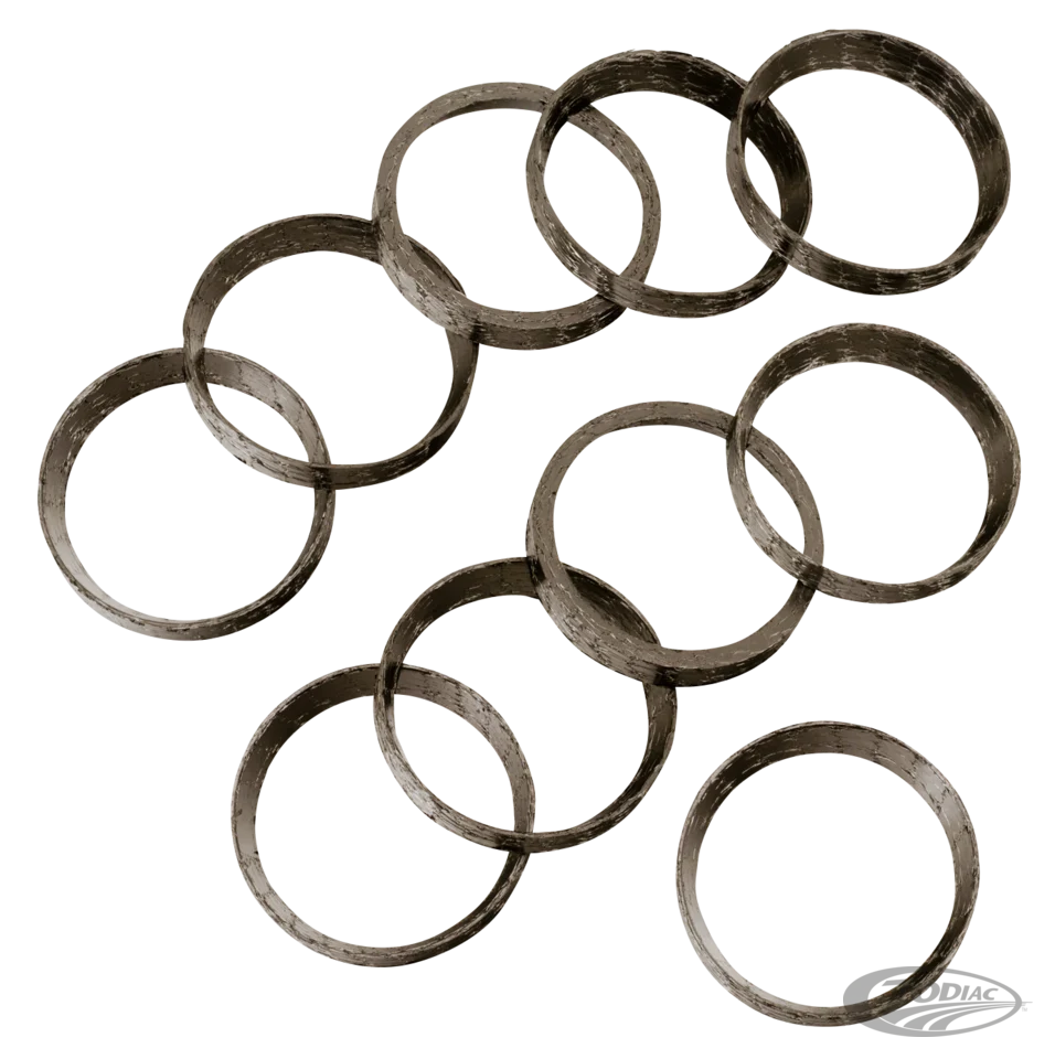 10PCK EXHAUST GASKET ALL MODEL CONICAL Harley-Davidson