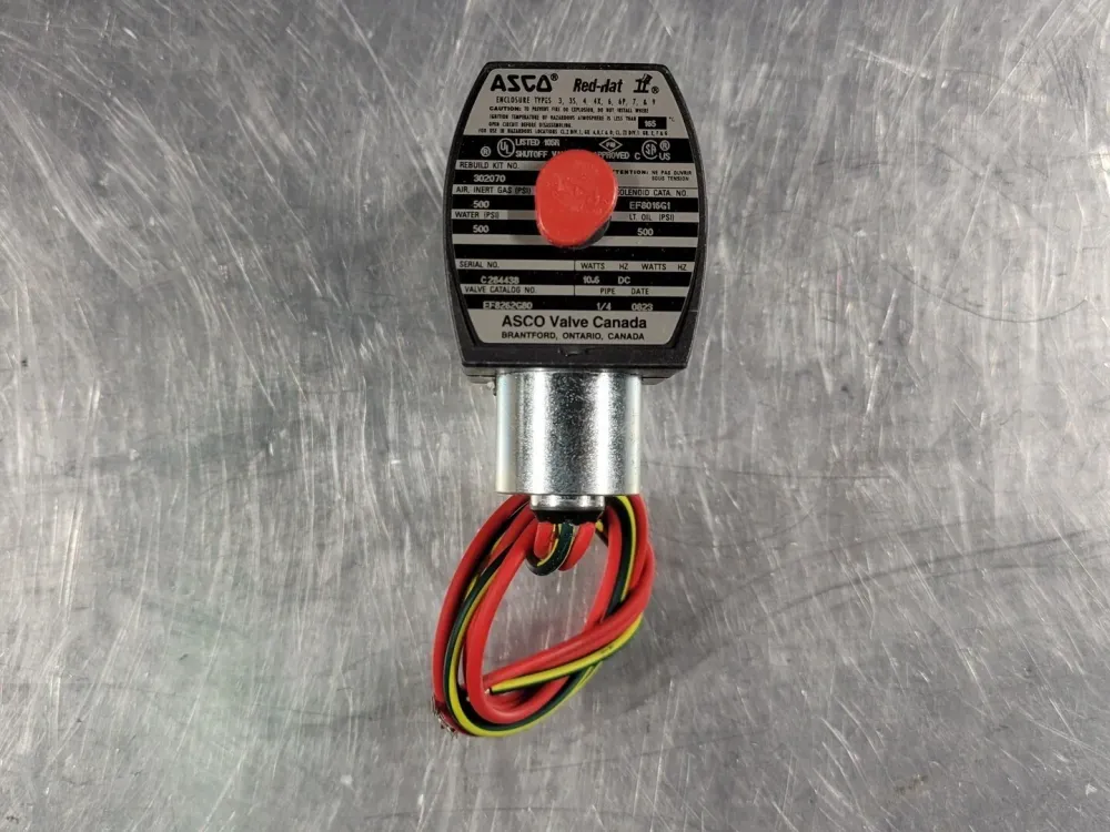 1/4", 500 psi Solenoid Valve EF8262G80