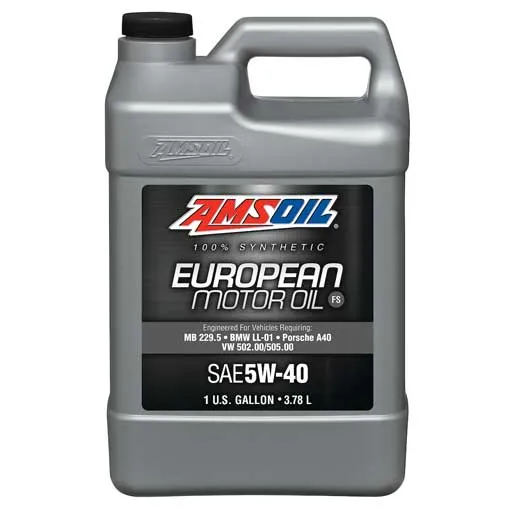 AMSOIL EUROPEAN SERIES 5W40 FS MB 229.5 - BMW LL-01 - PORSCHE A40 - VW 502.00/505.00 1G (3,875 L)