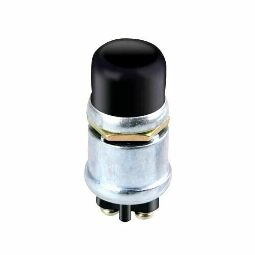 Golf Cart 12V Horn Switch Button w/ Cover Floor Mount Club Car, EZGO, Yamaha